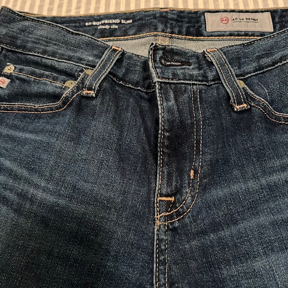 AG EX-BOYFRIEND SLIM SZ 24R/ great condition - Picture 4 of 7